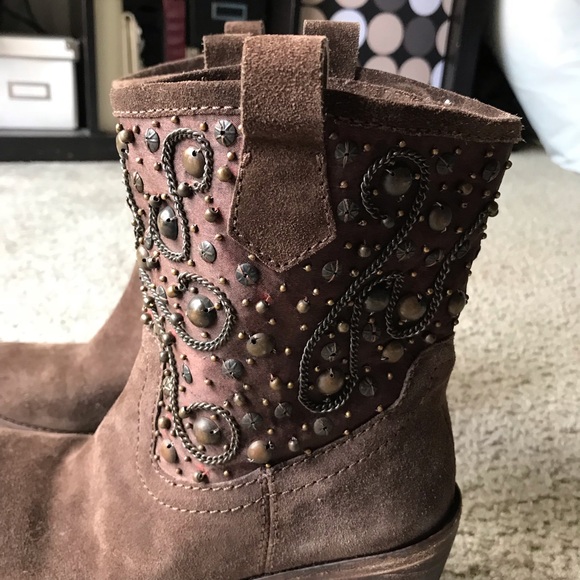 Coralblue ankle boots Sz8 bohemian bootie… - Picture 3 of 8